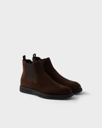 Botas Chelsea de ante