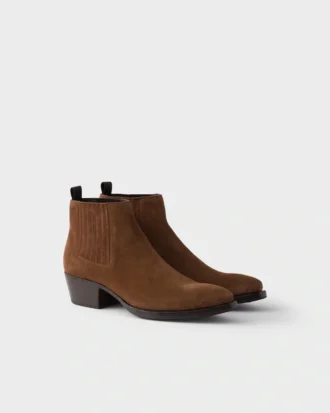Botas Chelsea de ante