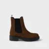 Botas Chelsea de ante color Chocolate Botas Chelsea de ante color Chocolate