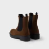 Botas Chelsea de ante color Chocolate Botas Chelsea de ante color Chocolate