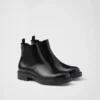 Botas Chelsea de piel cepillada Botas Chelsea de piel cepillada