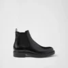 Botas Chelsea de piel cepillada Botas Chelsea de piel cepillada
