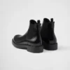 Botas Chelsea de piel cepillada Botas Chelsea de piel cepillada