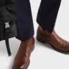 Botas de cuero con cremallera Botas de cuero con cremallera