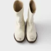 Botas de cuero con efecto vintage Botas de cuero con efecto vintage