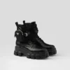 Botas de cuero y Re-Nylon Monolith con bolsillo Botas de cuero y Re-Nylon Monolith con bolsillo