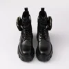 Botas de cuero y Re-Nylon Monolith con bolsillo Botas de cuero y Re-Nylon Monolith con bolsillo
