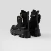 Botas de cuero y Re-Nylon Monolith con bolsillo Botas de cuero y Re-Nylon Monolith con bolsillo