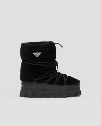 Botas de esquí Apras de piel de oveja