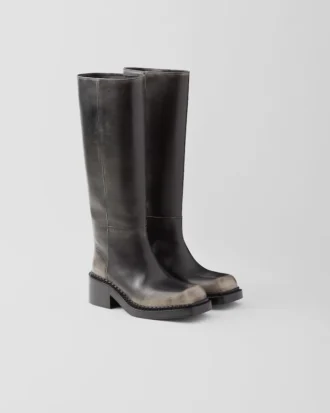 Botas de piel