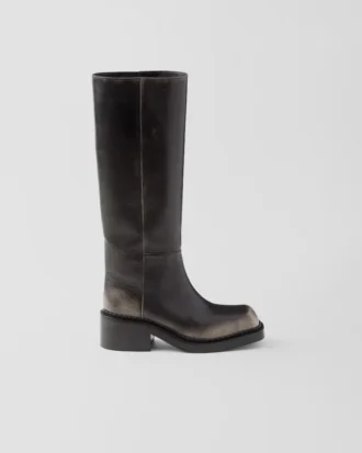 Botas de piel
