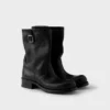 Botas de piel hasta la pantorrilla Botas de piel hasta la pantorrilla