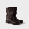 Botas de piel hasta la pantorrilla Botas de piel hasta la pantorrilla