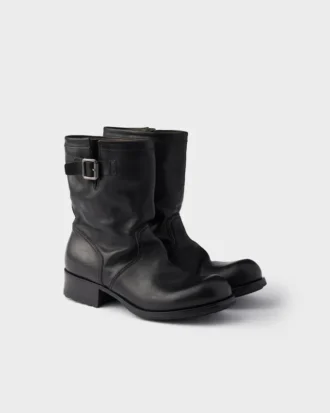Botas de piel hasta la pantorrilla