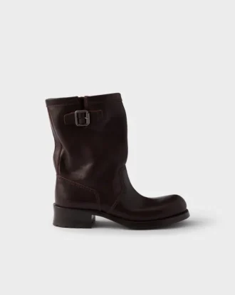 Botas de piel hasta la pantorrilla