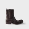 Botas de piel hasta la pantorrilla