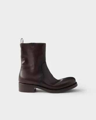 Botas de piel hasta la pantorrilla