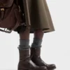 Botas de piel hasta la pantorrilla