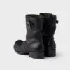 Botas de piel hasta la pantorrilla Botas de piel hasta la pantorrilla