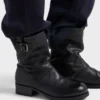 Botas de piel hasta la pantorrilla Botas de piel hasta la pantorrilla
