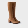 Botas de piel napa elástica Botas de piel napa elástica