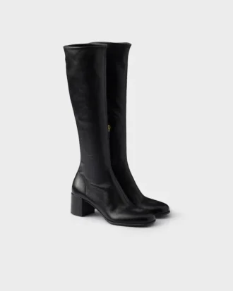 Botas de piel napa elástica Botas de piel napa elástica