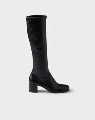 Botas de piel napa elástica Botas de piel napa elástica