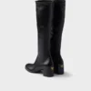 Botas de piel napa elástica Botas de piel napa elástica