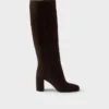 Botas de tacón de ante Botas de tacón de ante