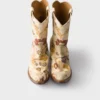 Botas de tela estampada Botas de tela estampada