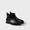 Botines Chelsea de piel cepillada Botines Chelsea de piel cepillada