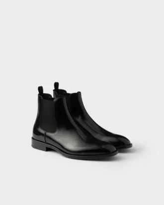 Botines Chelsea de piel cepillada