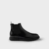 Botines Chelsea de piel cepillada Botines Chelsea de piel cepillada
