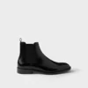 Botines Chelsea de piel cepillada Botines Chelsea de piel cepillada