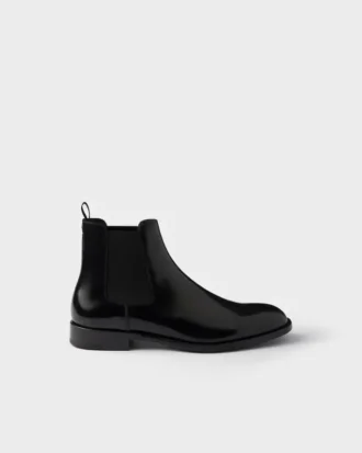 Botines Chelsea de piel cepillada