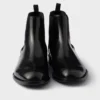 Botines Chelsea de piel cepillada Botines Chelsea de piel cepillada