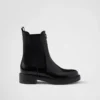 Botines Chelsea de piel cepillada color Chocolate