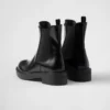 Botines Chelsea de piel cepillada color Chocolate Botines Chelsea de piel cepillada color Chocolate