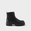 Botines de cuero con cremallera Botines de cuero con cremallera