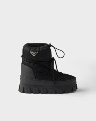 Botines de esquí Apras de gabardina Re-Nylon reciclada