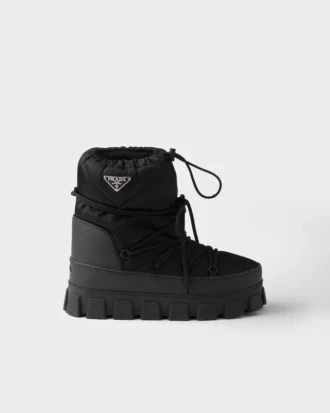Botines de esquí Apras de gabardina Re-Nylon reciclada
