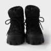 Botines de esquí Apras de gabardina Re-Nylon reciclada Botines de esquí Apras de gabardina Re-Nylon reciclada
