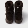 Botines de esquí Apras de piel de oveja