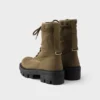Botines de lona con cordones Botines de lona con cordones