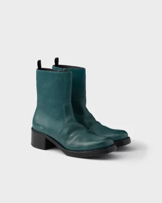 Botines de piel