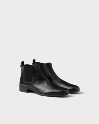 Botines de piel