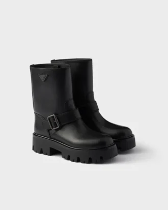 Botines de piel