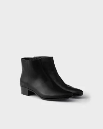 Botines de piel