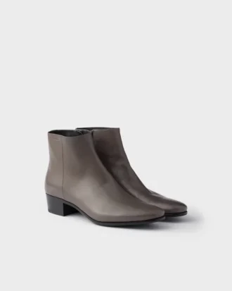 Botines de piel
