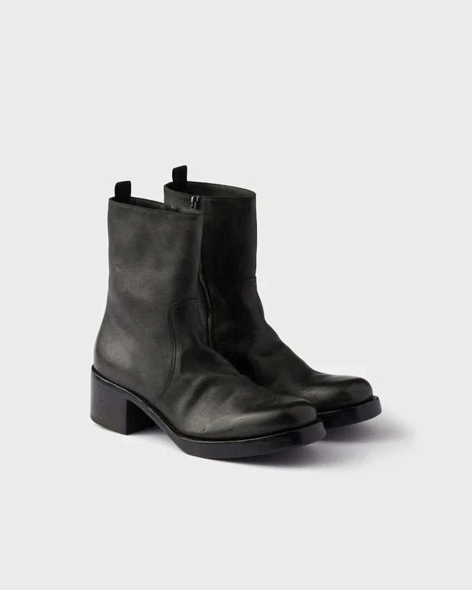 Botines de piel Botines de piel